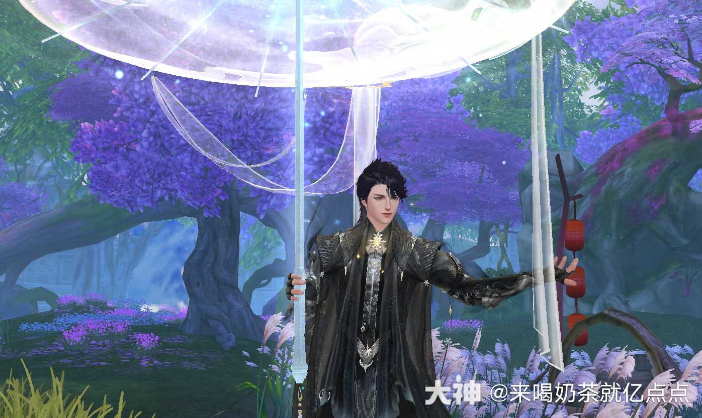 清夜染霜華，寒光入窗紗，快換上《天下》手游新時(shí)裝探尋大荒夜色！
