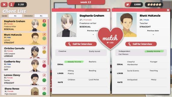 Matchmaker Agency《紅娘社》這個情人節(jié)陪伴著你， 共享完美的搭配之喜。