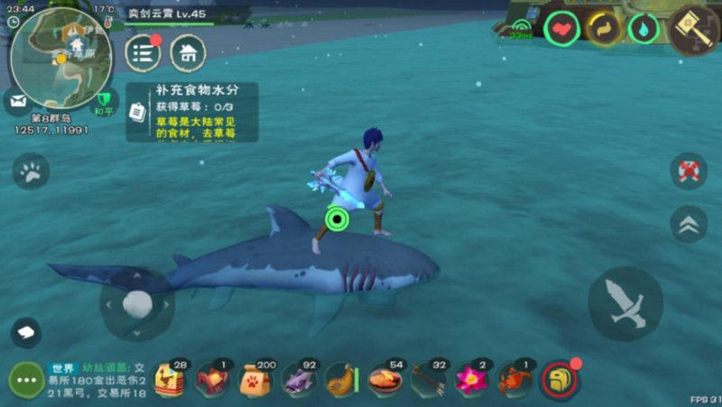 創(chuàng)造與魔法小鯊魚坐標(biāo)