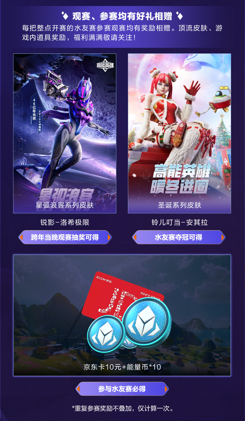 《高能英雄》“盲盒”派對(duì)陪你跨年 水友狂歡，福利不斷