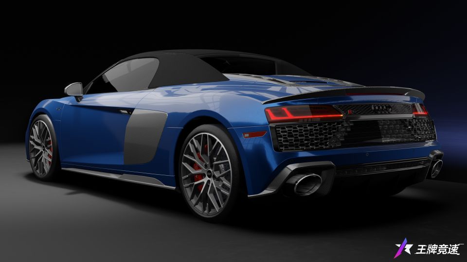 時代傳奇超跑，開進《王牌競速》 沉浸式提車“奧迪R8 Spyder V10”！