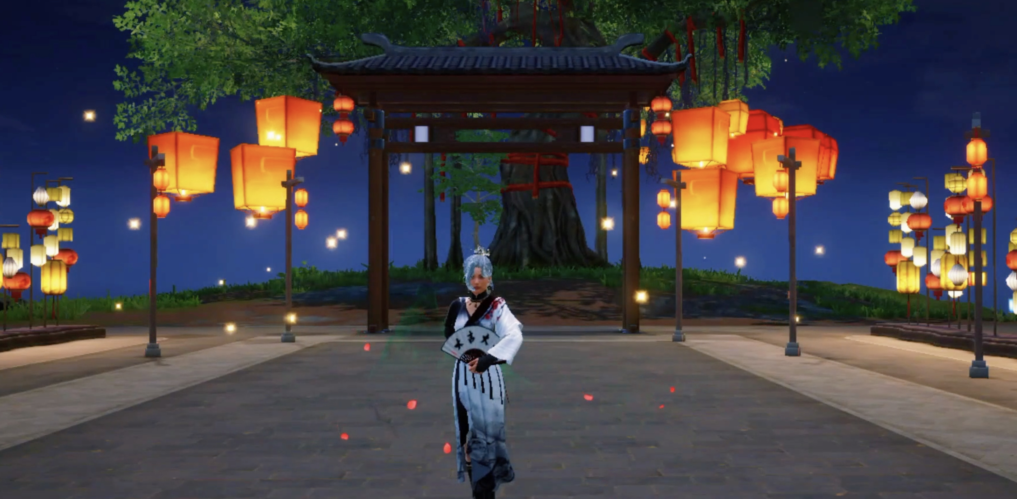 空投萬千燈火《和平精英》攜手杭州清河坊開啟祈福燈會(huì)