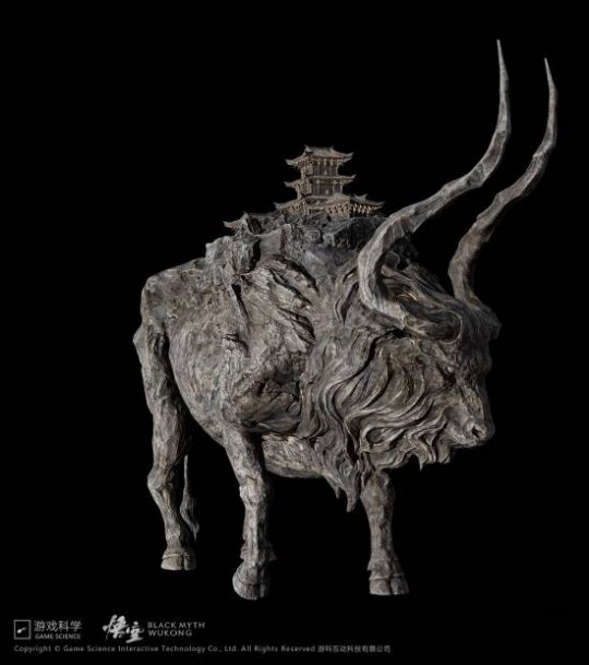 《黑神話》意象七大圣建模一覽：牛魔王、禺狨王！