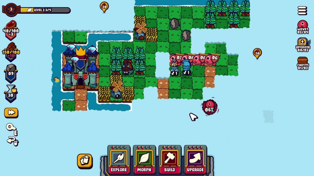 回合制塔防新游《浮島防線》6月18日登陸Steam，支持中文！