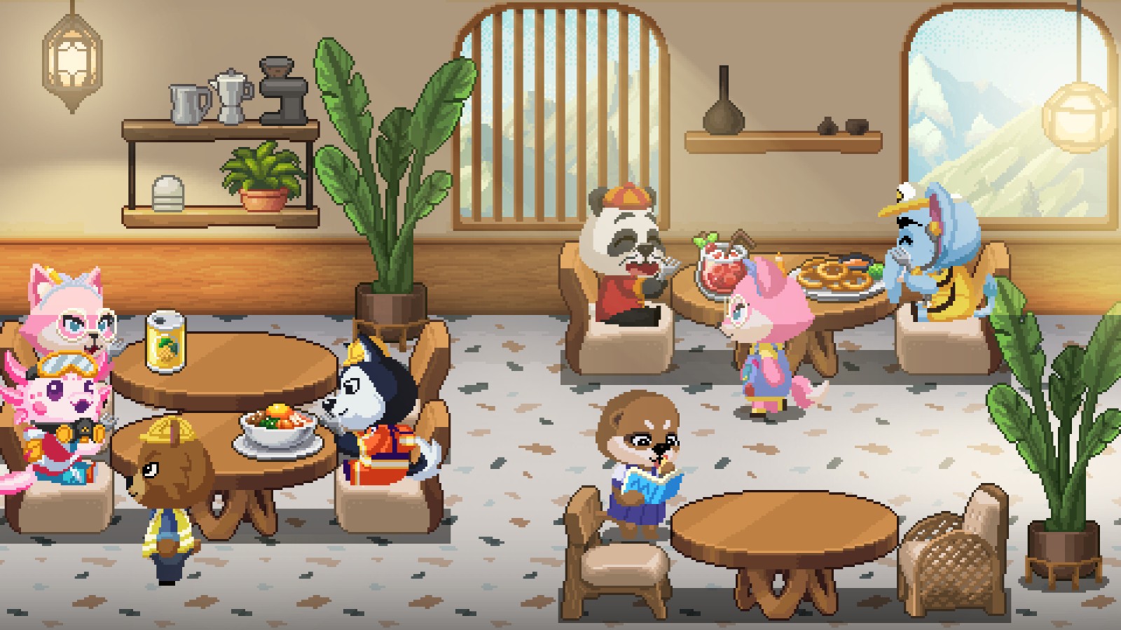 溫馨餐廳管理游戲《Not Monday Cafe》Steam頁面開放，發(fā)售日期待定！