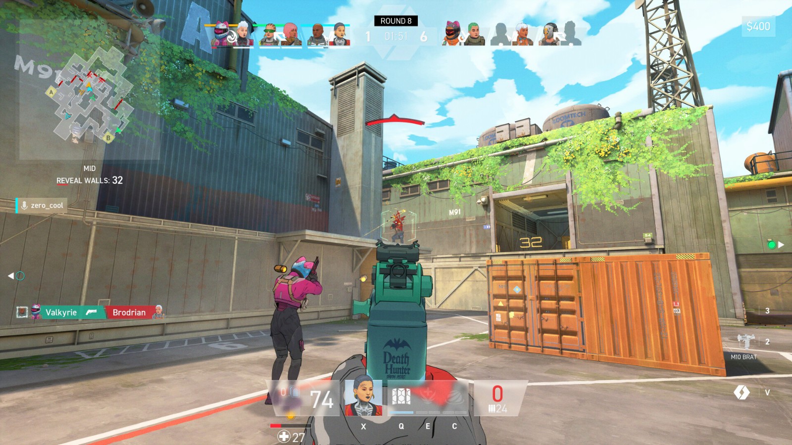 3v3戰(zhàn)術(shù)競技射擊游戲《SpectreDivide》今日Steam頁面上線，支持中文！