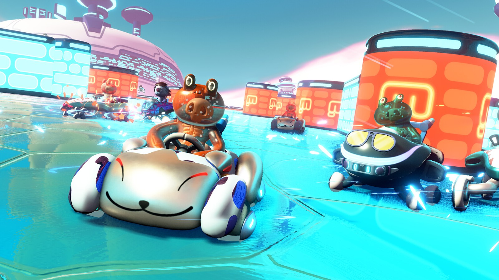 多人賽車游戲《Cosmic Royale》Steam頁面開放，支持簡中！