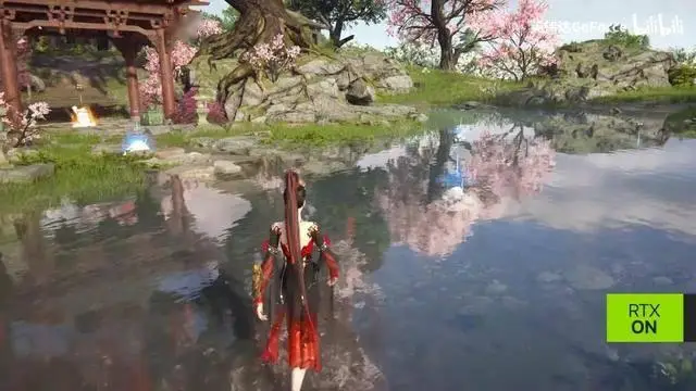《永劫無間》全景光追和DLSS光線重建，畫面提升！