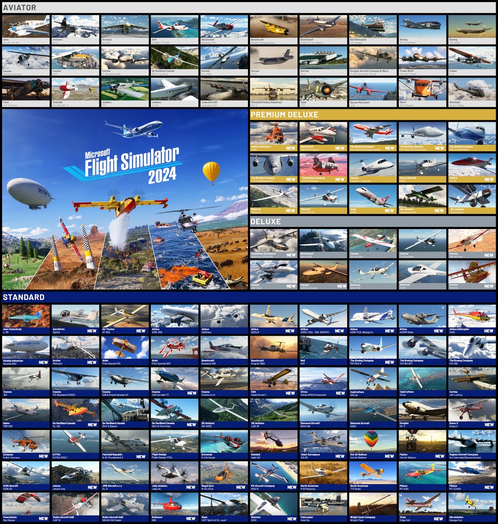 模擬游戲《微軟飛行模擬2024》Steam頁面上線，11月19日推出！