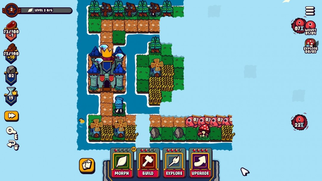回合制塔防新游《浮島防線》6月18日登陸Steam，支持中文！
