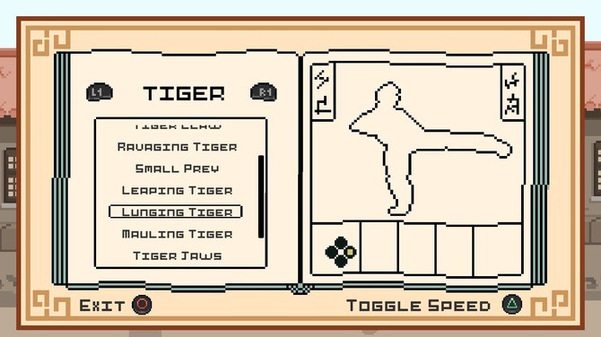 像素風古典動作新游《功夫五神》登陸Steam正式推出！