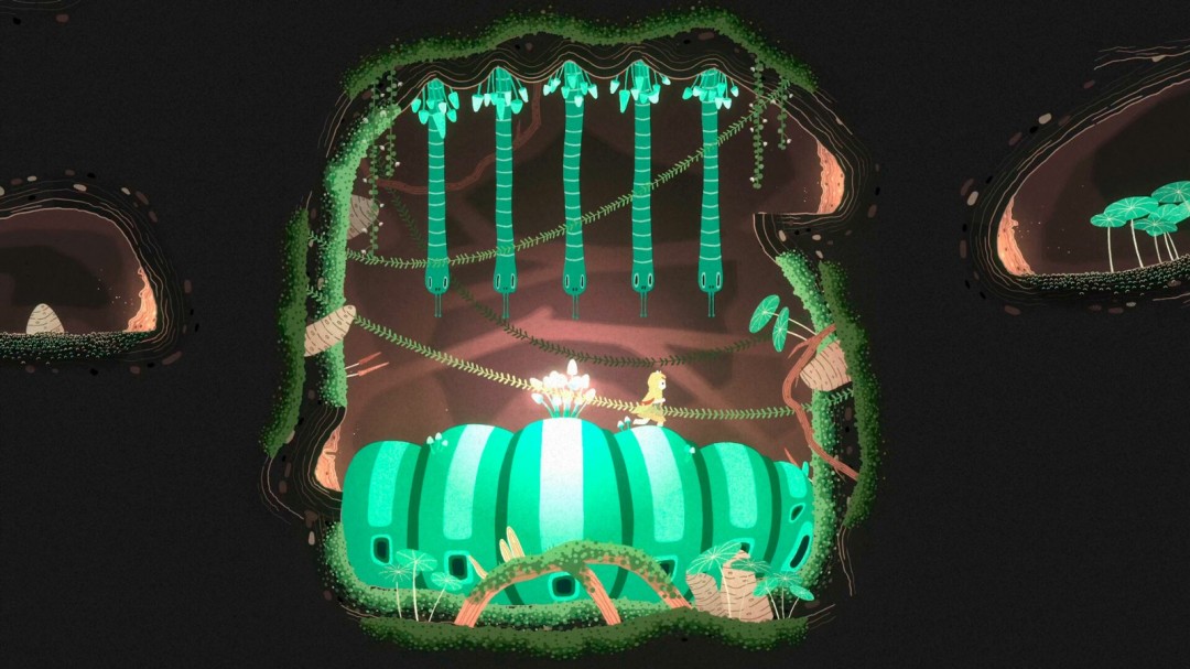 手繪2D解謎平臺游戲《Oscuro Blossom's Glow》Steam頁面開放，年內(nèi)發(fā)售！