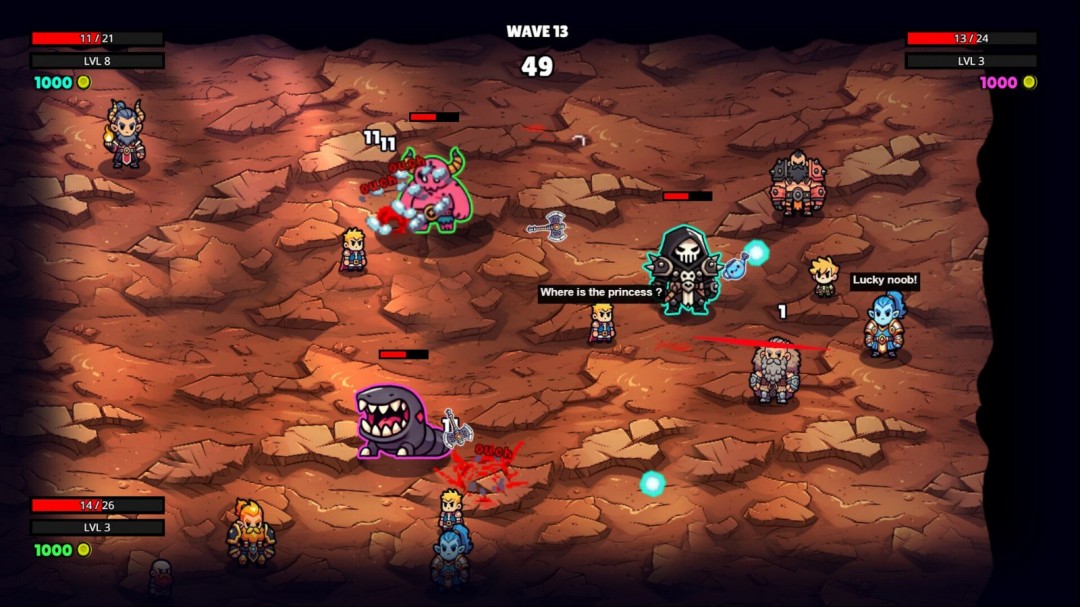 Roguelike游戲《Noobs Are Coming》Steam頁面開放，年內(nèi)發(fā)售！
