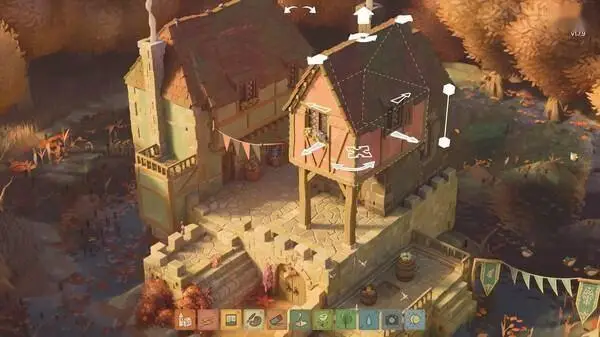 休閑治愈城堡建造游戲《林間小世界》登陸Steam正式推出！