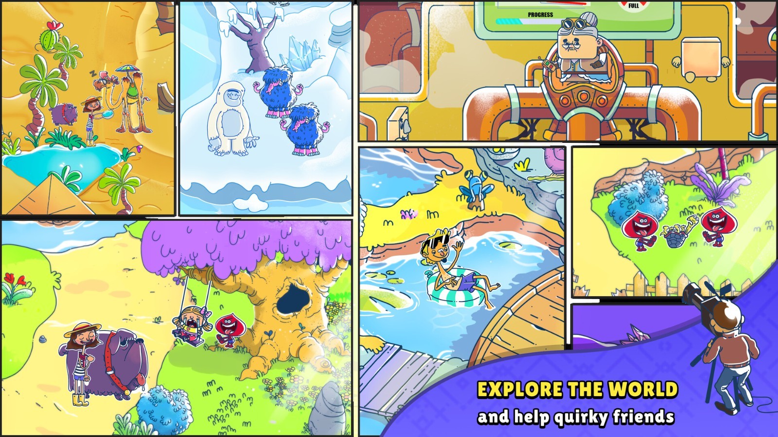 方塊拼圖游戲《Bloom - a puzzle adventure》Steam頁面開放，發(fā)售日期待定！