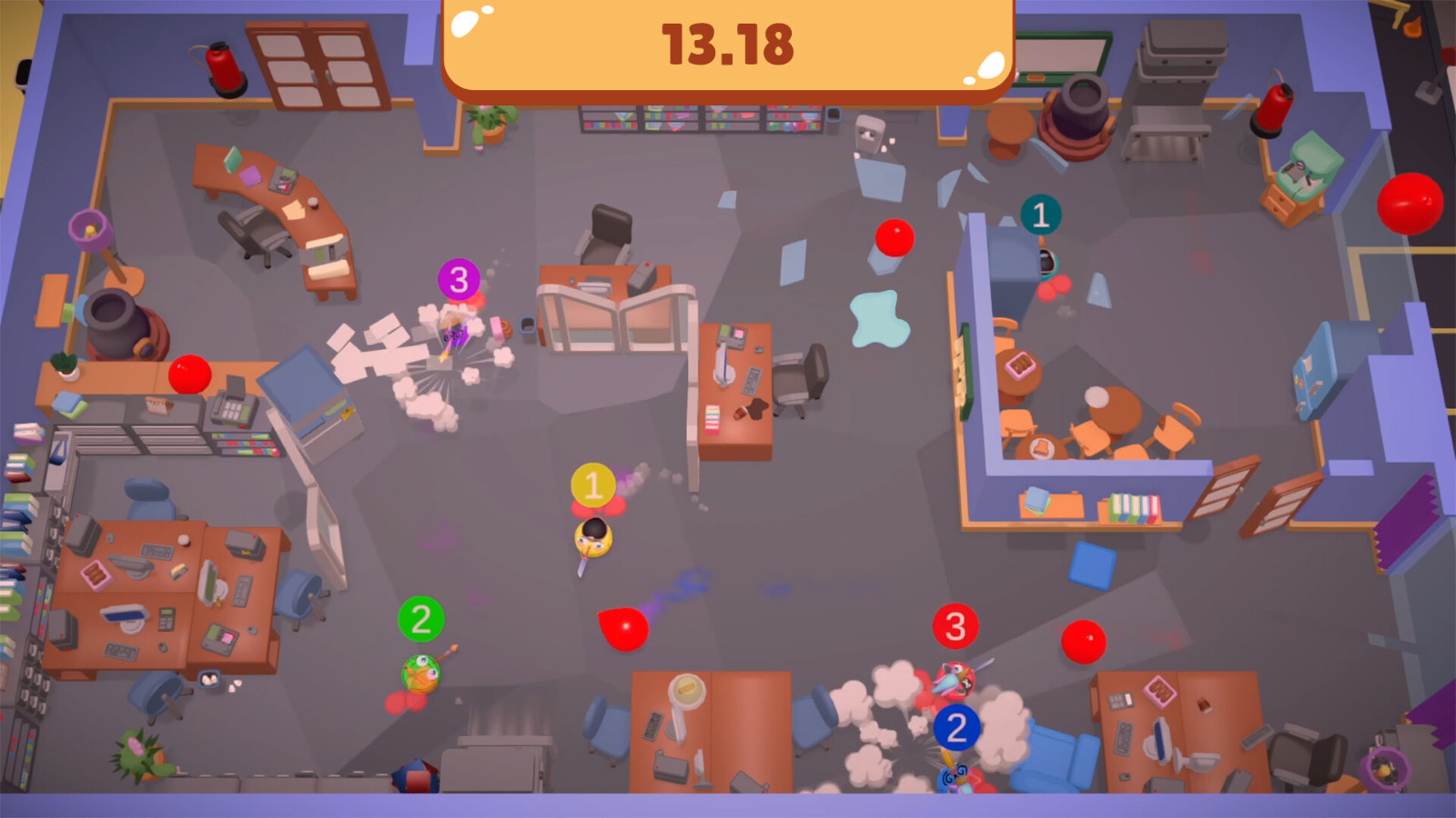派對(duì)亂斗游戲《瘋狂吸塵器》Steam頁(yè)面公布，發(fā)售日期待定！