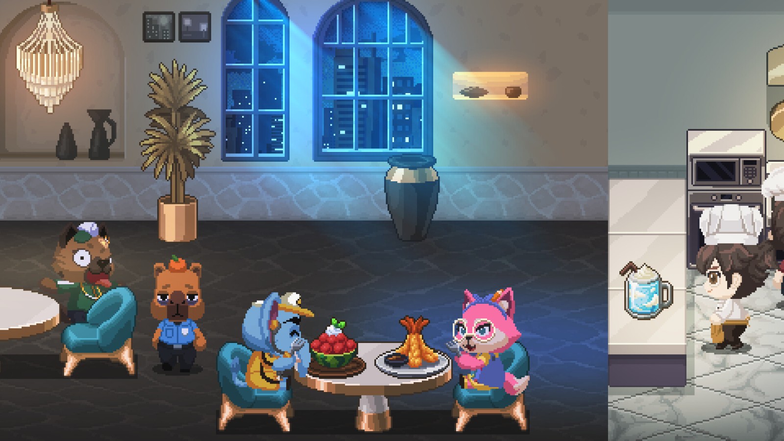 溫馨餐廳管理游戲《Not Monday Cafe》Steam頁面開放，發(fā)售日期待定！