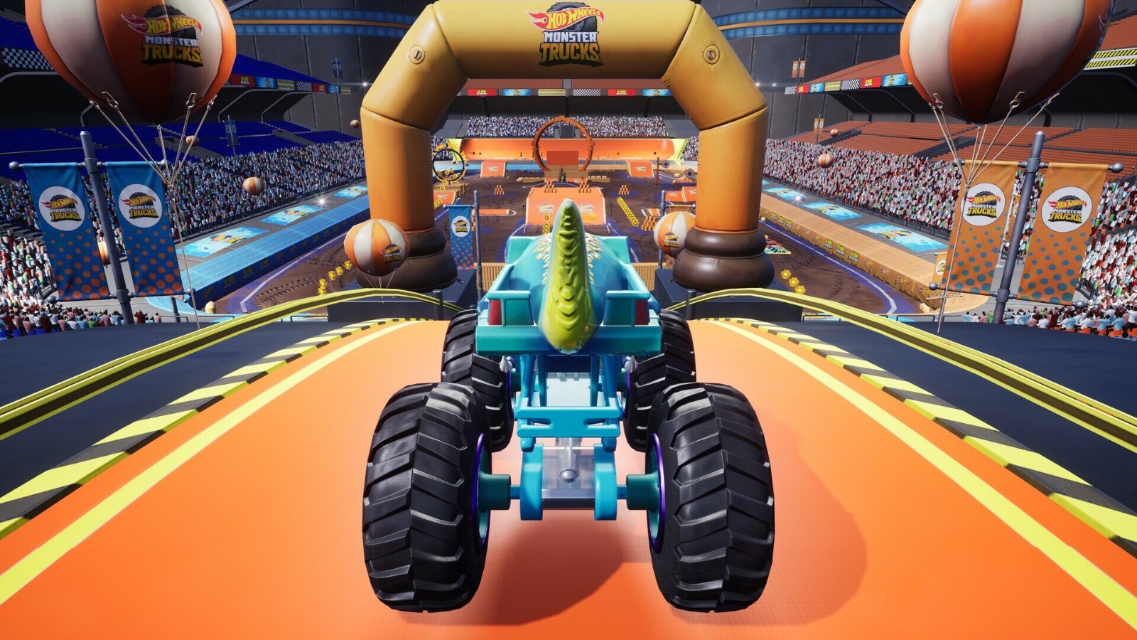 賽車競(jìng)速游戲《風(fēng)火輪怪獸卡車：Stunt Mayhem》Steam頁面上線，預(yù)計(jì)10月19日發(fā)售！