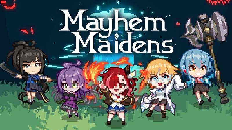 塔防游戲《Mayhem Maidens》Steam頁(yè)面上線(xiàn)，支持簡(jiǎn)中！