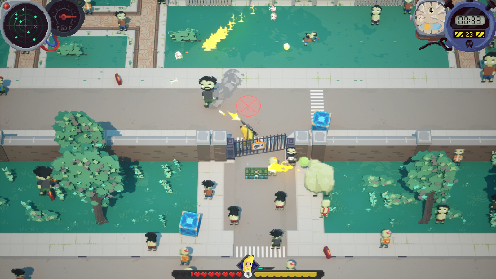 Roguelite 動(dòng)作游戲《Deadly Days: Roadtrip》Steam頁面，發(fā)行日期待定！