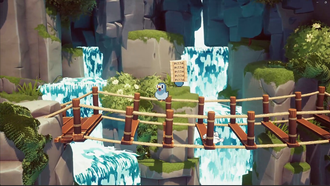 休閑冒險游戲《咕咕披薩》Steam頁面，支持簡繁體中文！