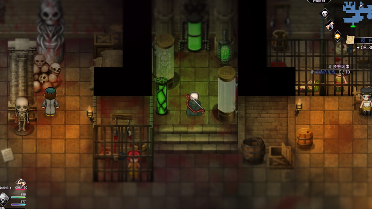 策略角色扮演游戲《骸骷王》Steam頁面開放，支持中文！