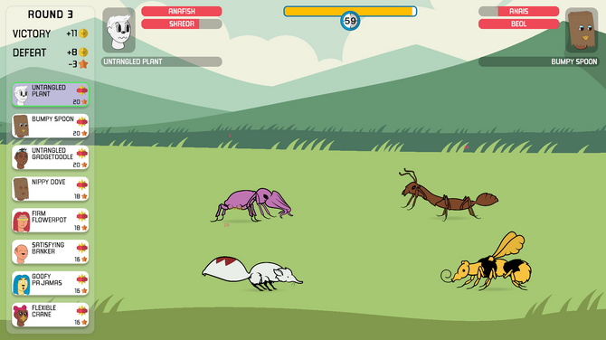 休閑風DNA合成生物對戰(zhàn)游戲《Battimals》登陸Steam！
