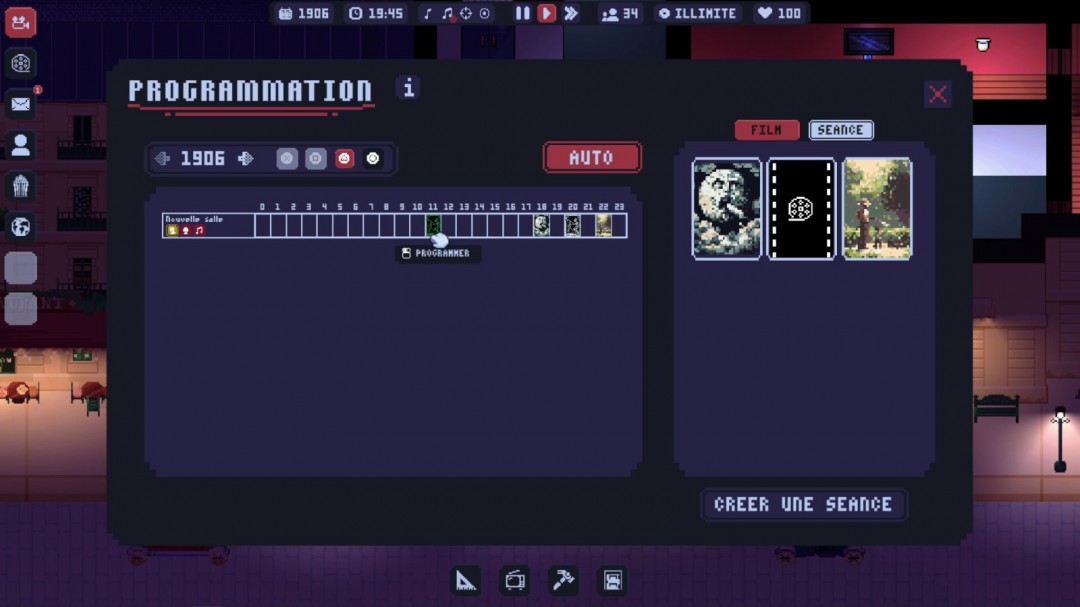 像素風(fēng)影院管理游戲《Cinema Theater Tycoon》Steam頁面公布，支持簡中！