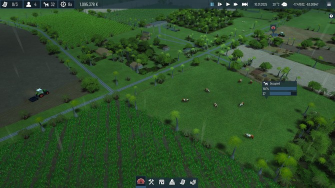 全球地理數據的農業(yè)經營模擬新游《Global Farmer》登陸Steam正式推出！