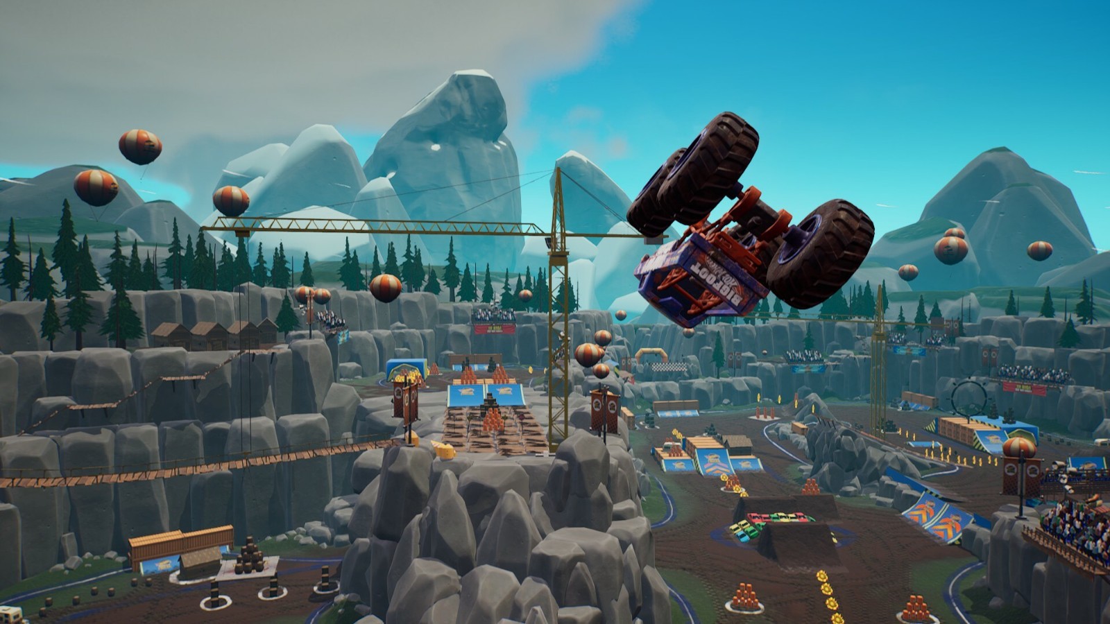 賽車競(jìng)速游戲《風(fēng)火輪怪獸卡車：Stunt Mayhem》Steam頁面上線，預(yù)計(jì)10月19日發(fā)售！