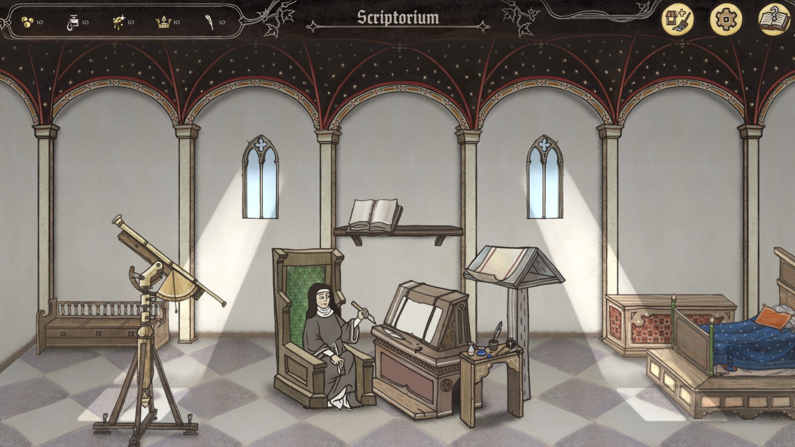 《Scriptorium》Steam頁面今日上線，發(fā)售日待定！