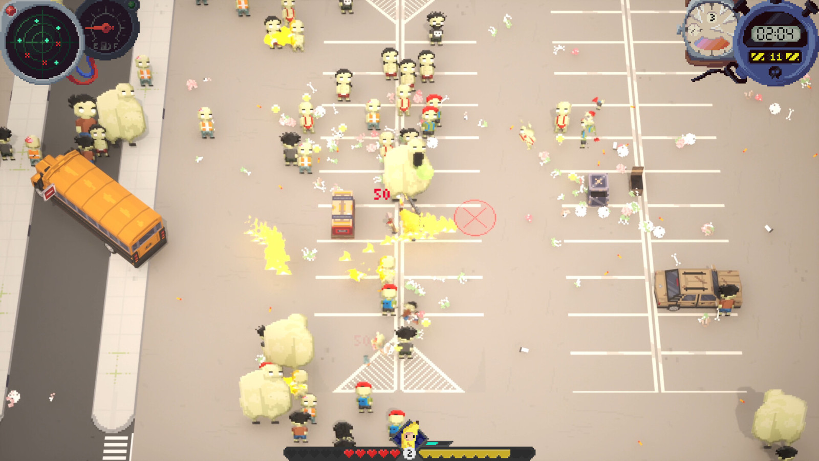 Roguelite 動(dòng)作游戲《Deadly Days: Roadtrip》Steam頁面，發(fā)行日期待定！