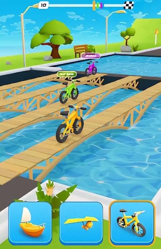 一人化三型？休閑手游《Shape Transforming: Shape Race》開啟變形競速！