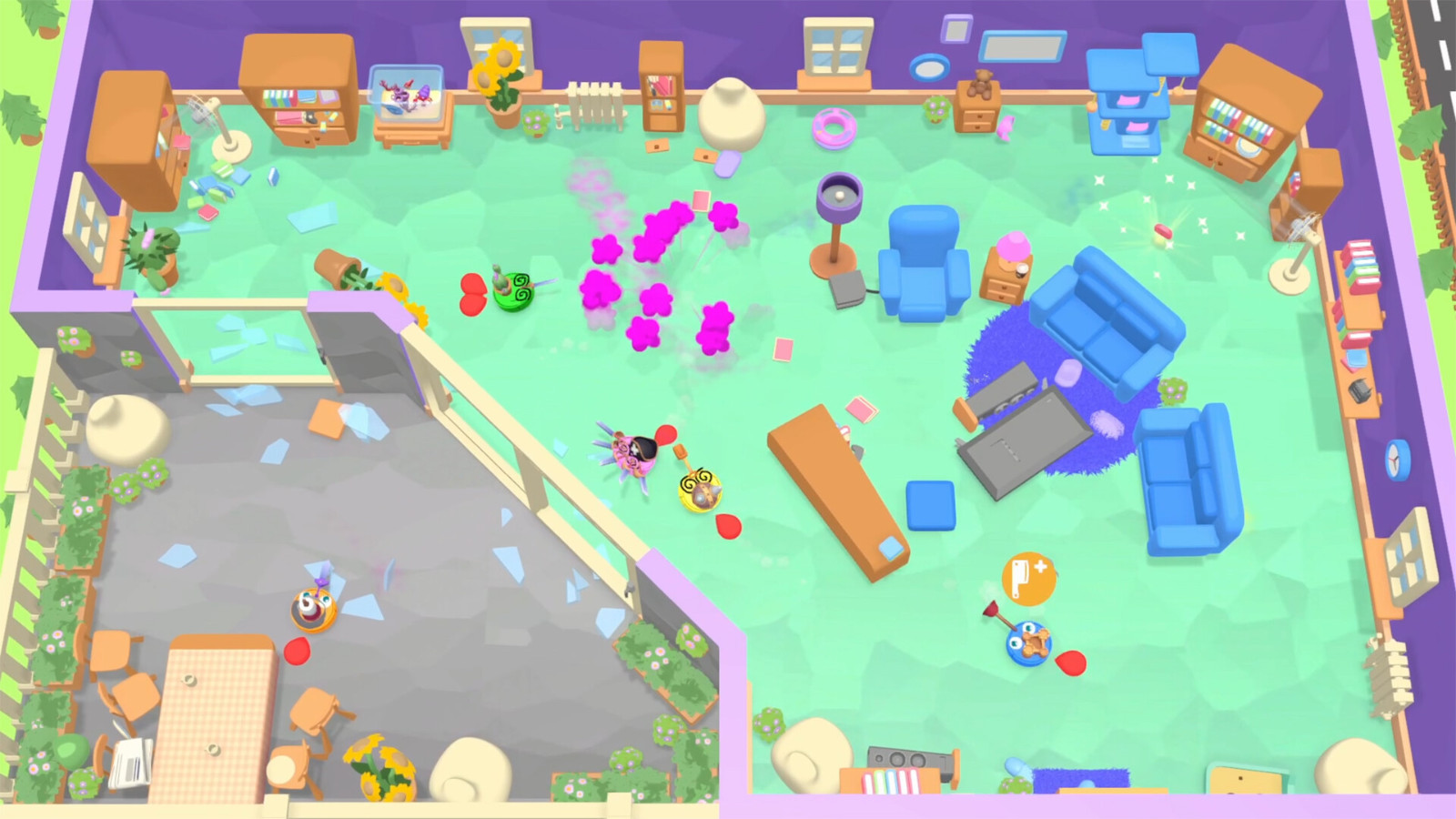 派對(duì)亂斗游戲《瘋狂吸塵器》Steam頁(yè)面公布，發(fā)售日期待定！