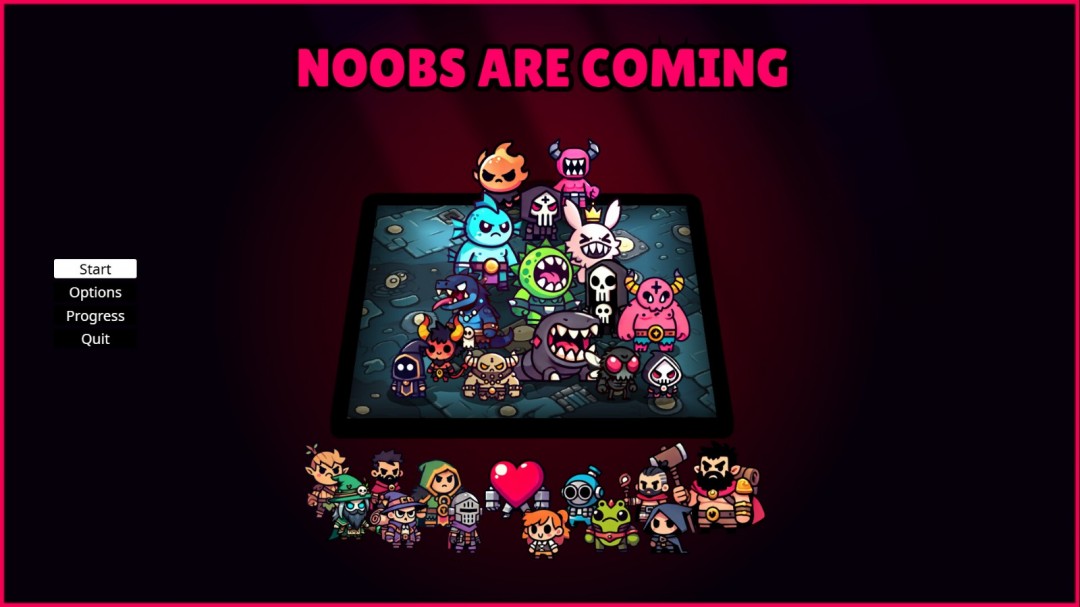 Roguelike游戲《Noobs Are Coming》Steam頁面開放，年內(nèi)發(fā)售！