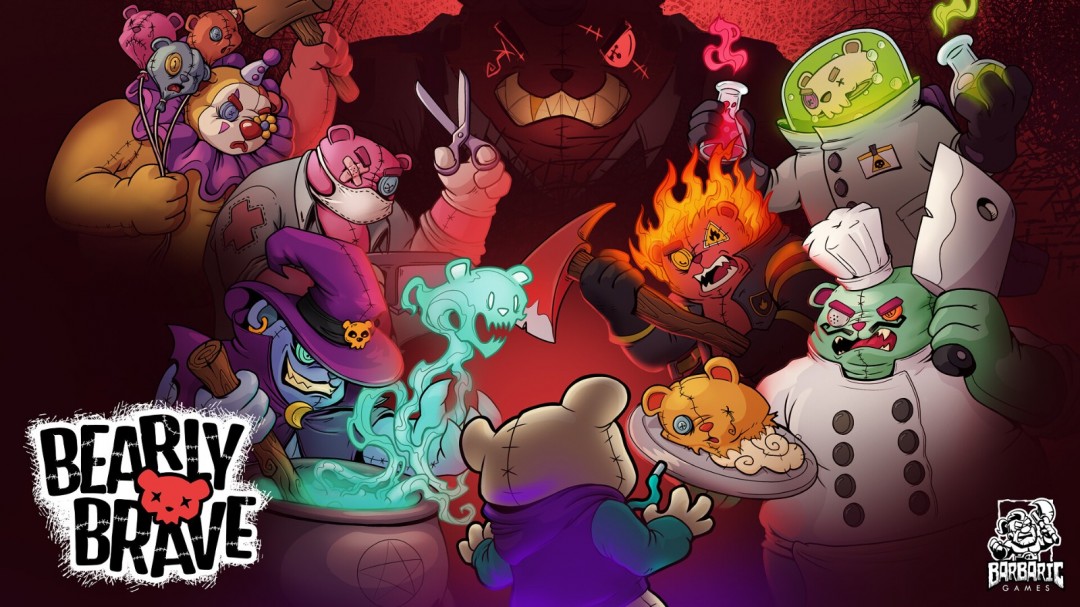 卡牌構筑游戲《Bearly Brave》Steam頁面公布，年內發(fā)售！