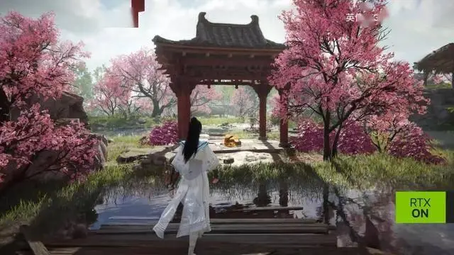 《永劫無間》全景光追和DLSS光線重建，畫面提升！