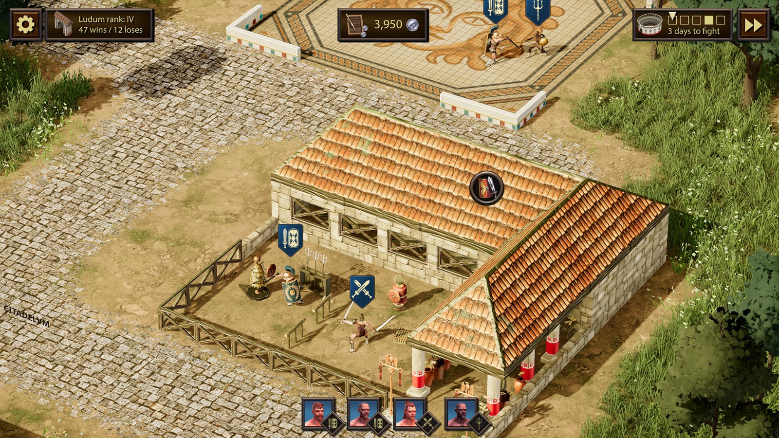 角斗士管理模擬游戲《Gladiators of Citadelum》Steam頁面上線，支持簡中！