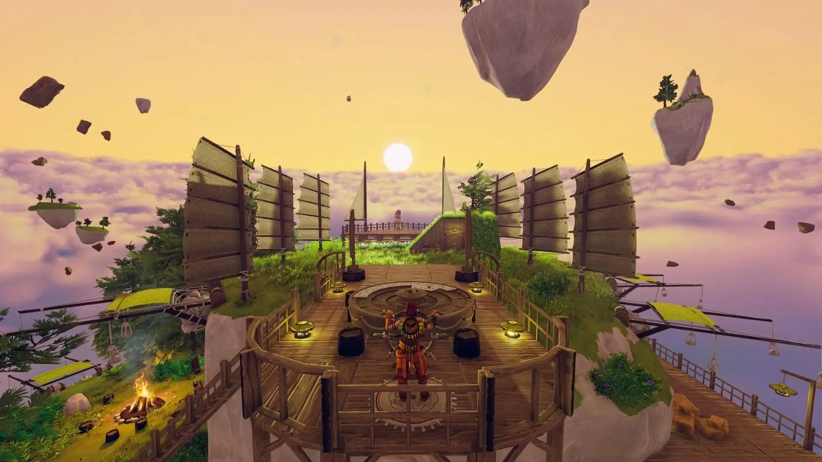 沙盒生存游戲《Aloft》明年年1月15日搶先登陸Steam，支持試玩！