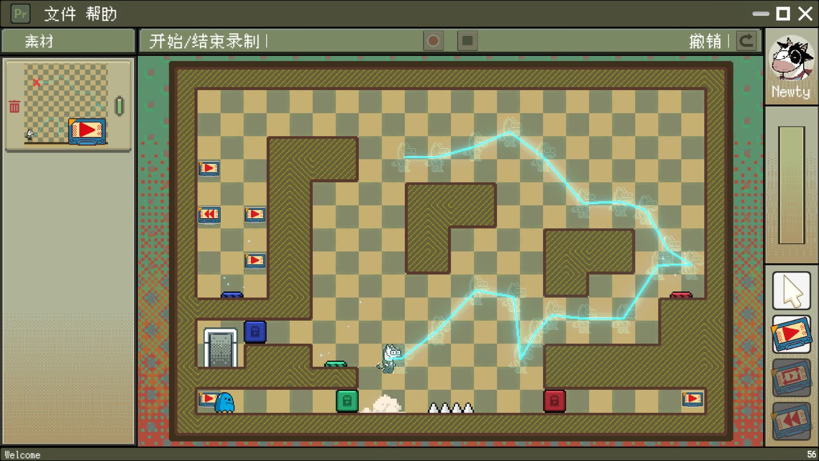 獨立益智平臺游戲《牛馬假日》Steam頁面公布，支持中文！
