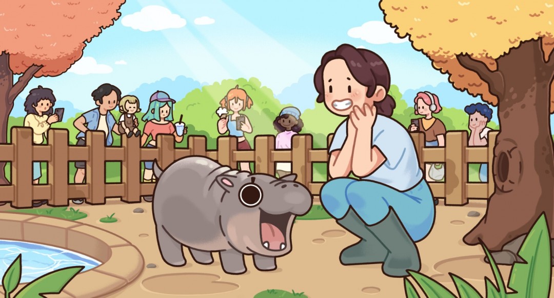 模擬器游戲《Baby Pygmy Hippo Zoo》Steam頁(yè)面開放，年內(nèi)發(fā)售！