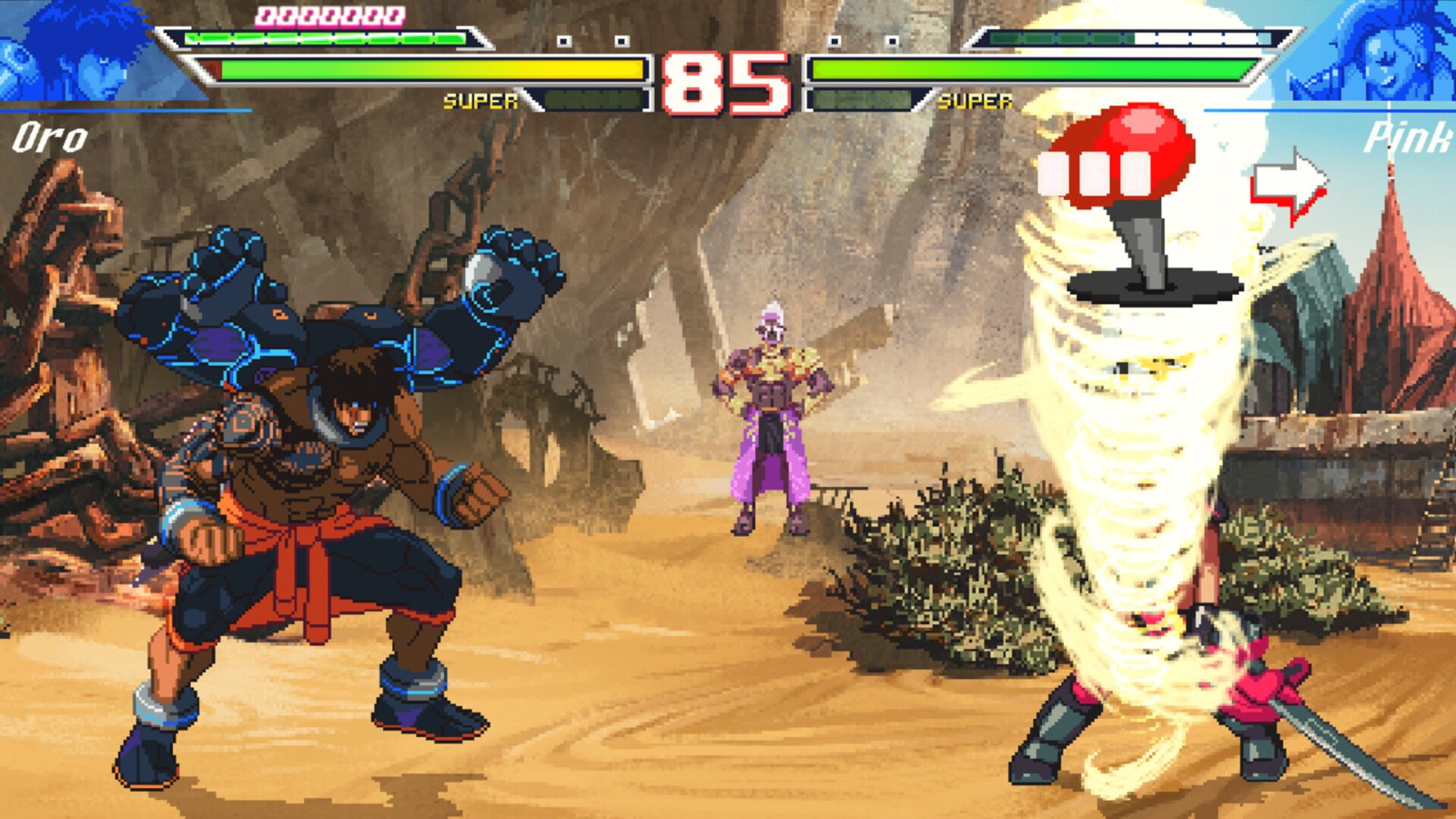 格斗游戲《Blazing Strike》Steam頁(yè)面上線，支持中文！